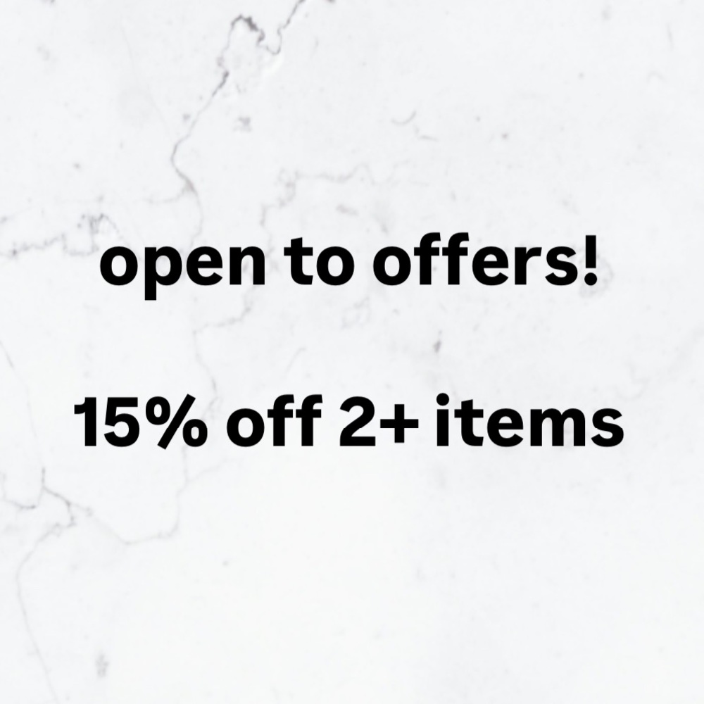 15% off 2+ items in my closet!